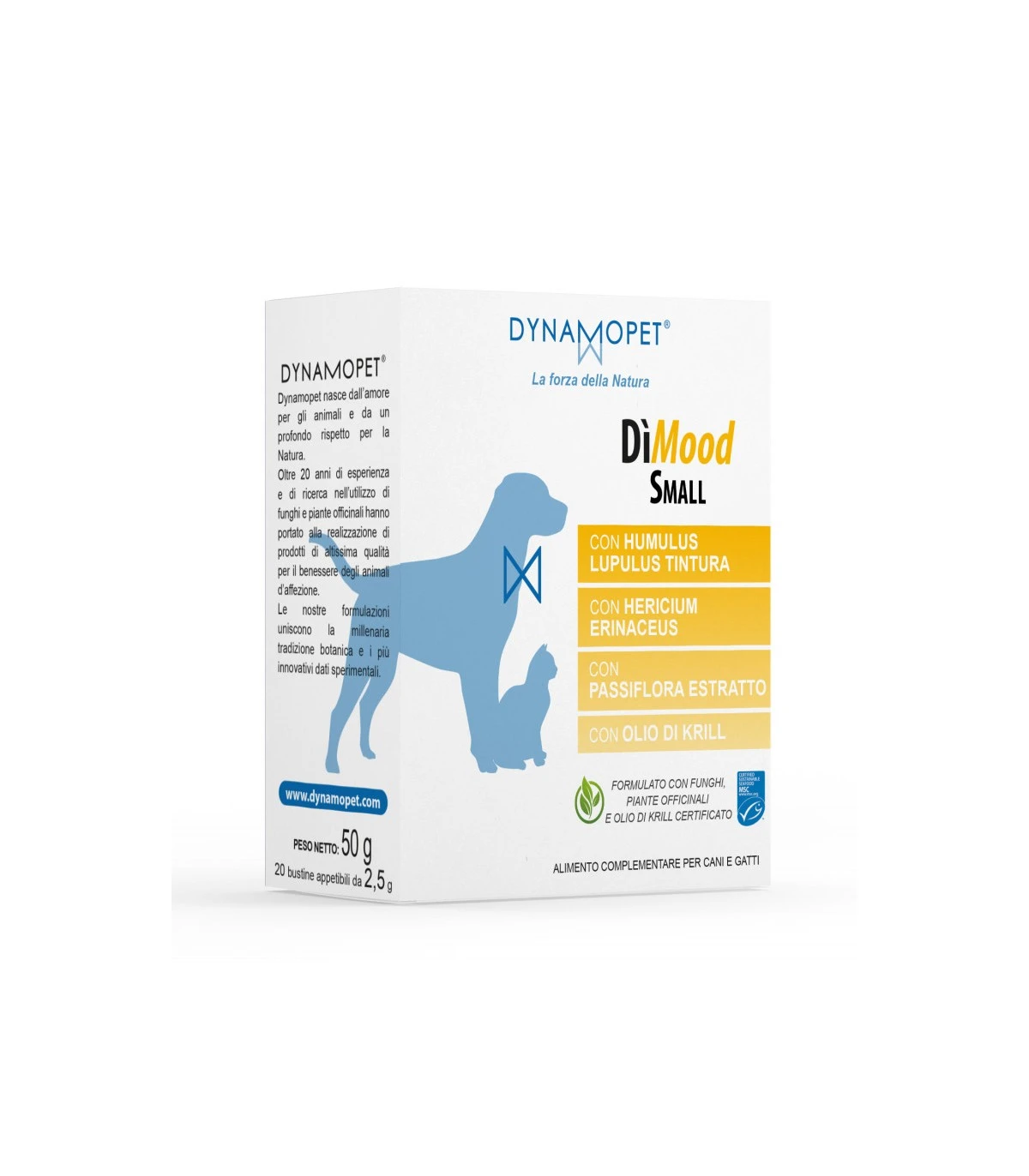Dynamopet Dimood Small 20 Bustine 2,5 Gr 1 Dynamopet Dimood Small 20 Bustine 2,5 Gr