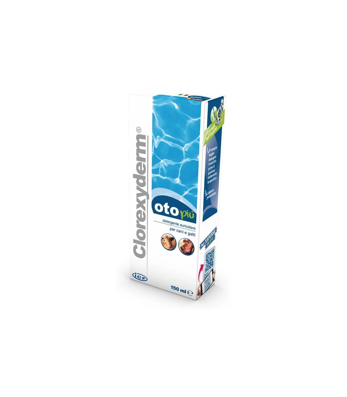 Icf Clorexyderm Oto Più 150 Ml 1 Icf Clorexyderm Oto Più 150 Ml